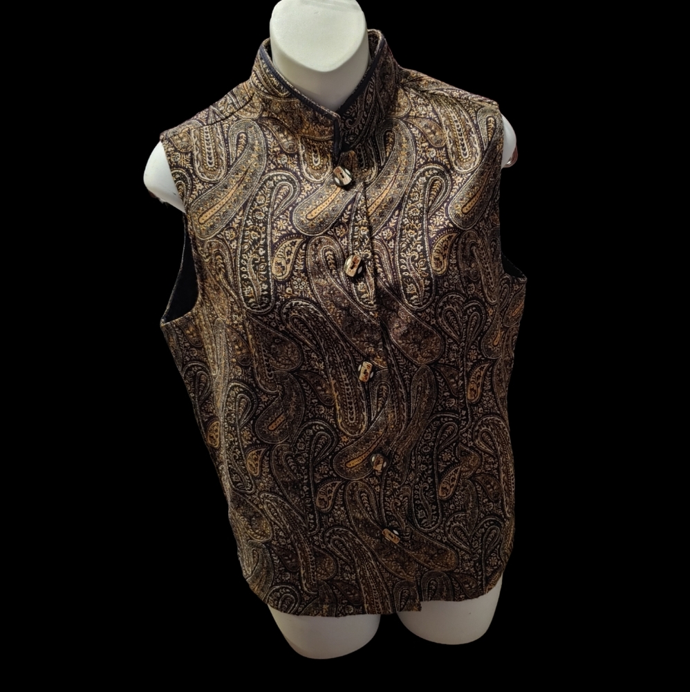 Women's Paisly Vest